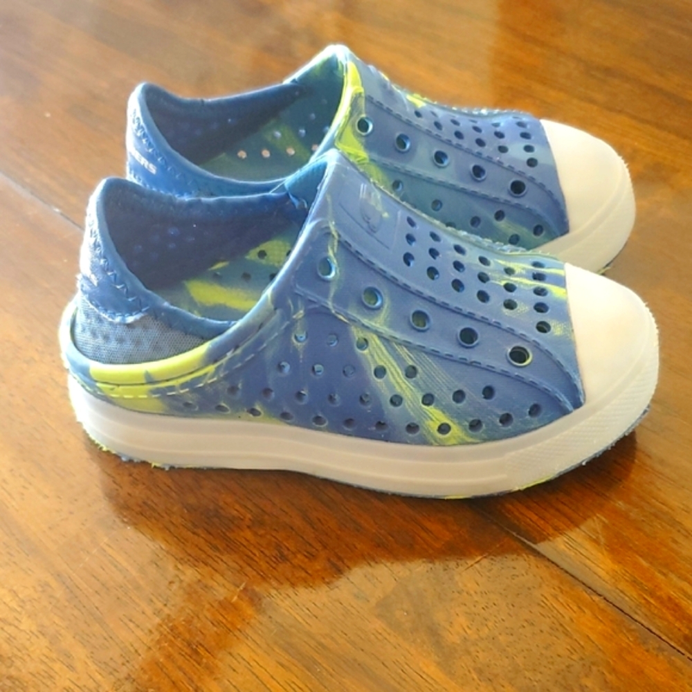 Skechers Kids Blue and Green Water Shoes